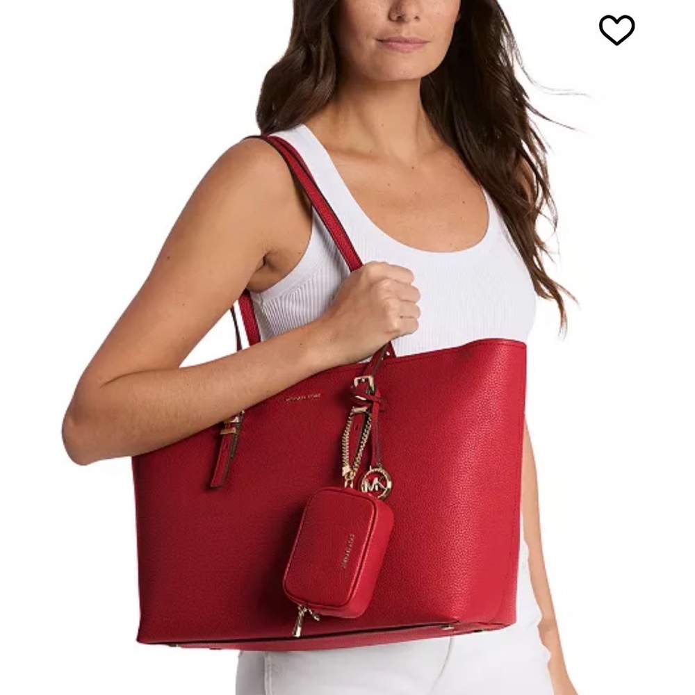 Michael Kors Scarlet Leather Tote
